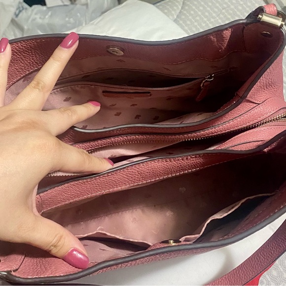 Kate Spade Rose Hobo Bag and Wallet - Picture 10 of 15